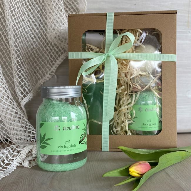Sól do kąpieli Zielona herbata 600g PROMOCJA!