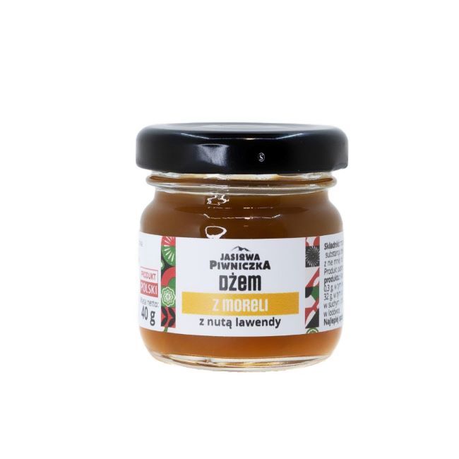 Dżem z moreli z nutą lawendy 40g - słoiczek degustacyjny